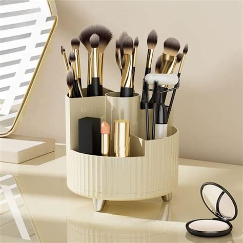 Makeup Brush Holder Grey
