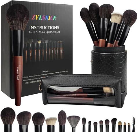 Makeup Brush Set Handle
