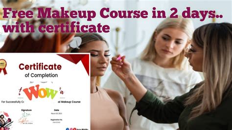 Makeup Classes With Certification