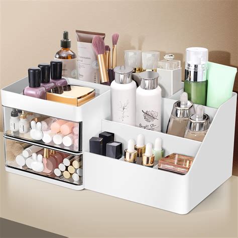 Makeup Desk Organizer Container