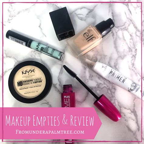 Makeup Empties