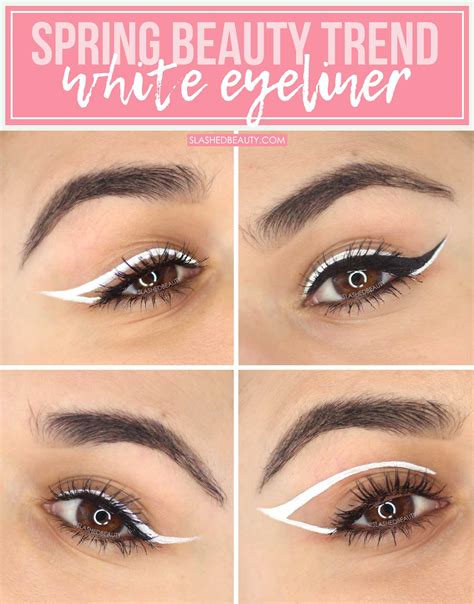 Makeup Looks With White Eyeliner