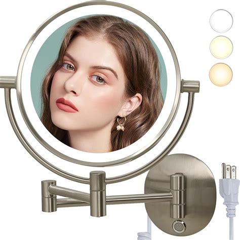 Makeup Mirror With Plug Outlet