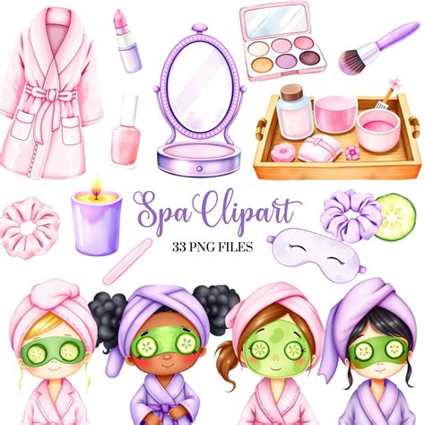 Makeup Spa Clipart