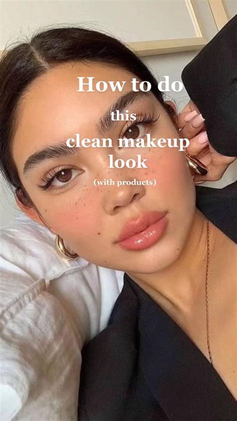 Makeup Tutorial Clean Girl