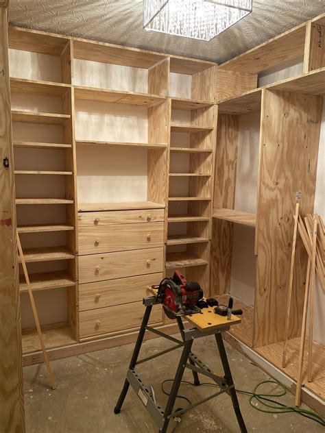 Making A Built In Closet