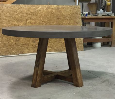 Making A Concrete Dining Table