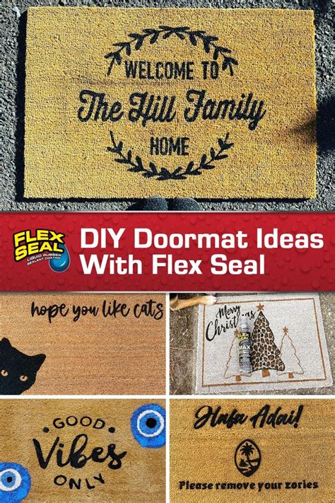 Making A Doormat With Flex Seal