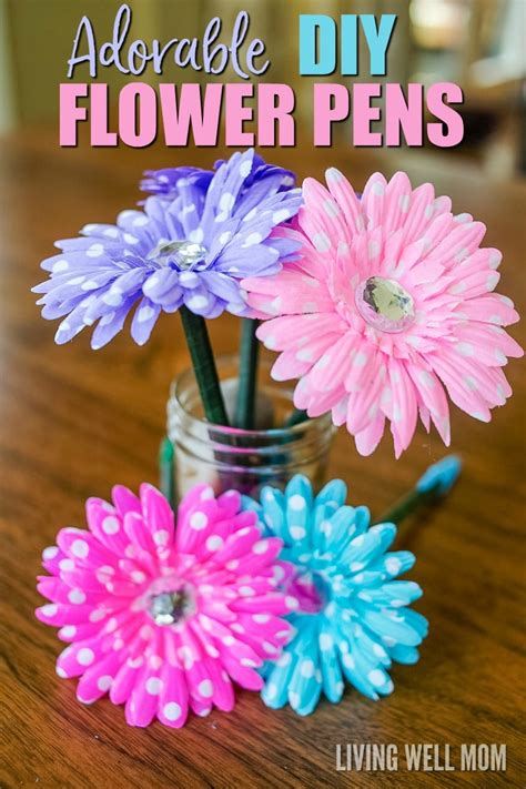 Making A Flower Pen
