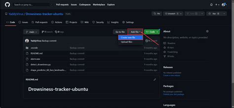 making a folder in github