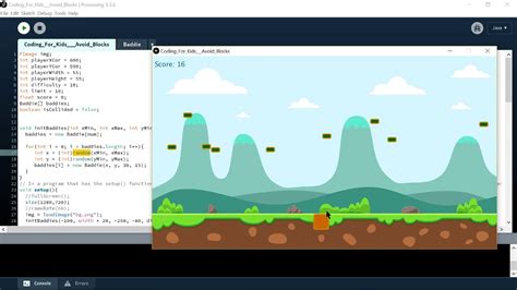 Making A Game In Processing
