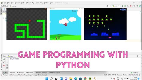 making a game in python