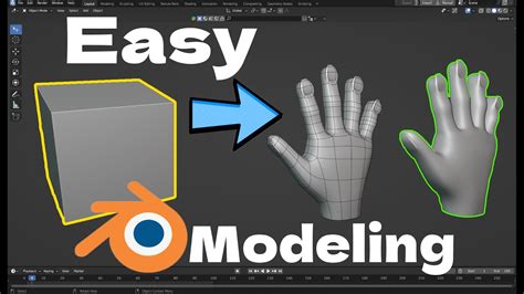 Making A Hand Model In Blender