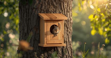 Making A Nest Box For Squirrel