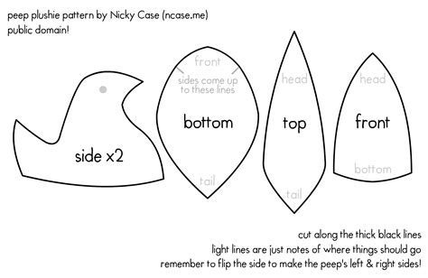 Making A Plushie Pattern