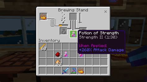 Making A Potion Of Strength