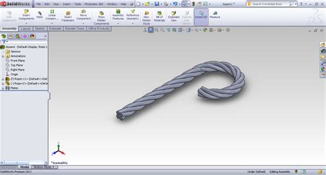 Making A Rope In Solidworks