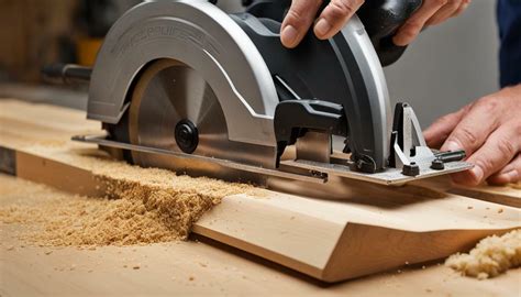 Making Bevel Cuts With Circular Saw