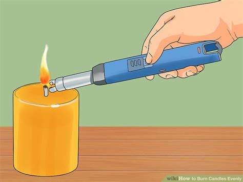 Making Candles Burn Evenly