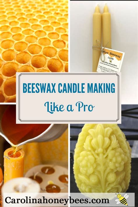Making Candles From Beeswax