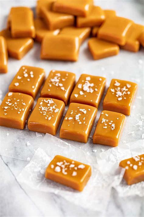 making caramel candy at home