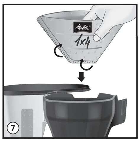 Making Coffee With A Melitta Filter