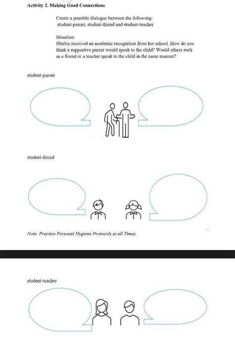 Making Connections Examples Brainly