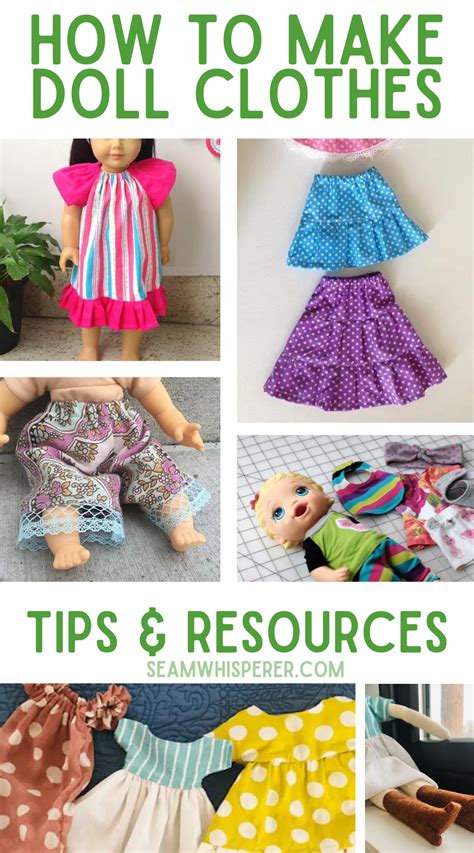 Making Doll Clothes Patterns
