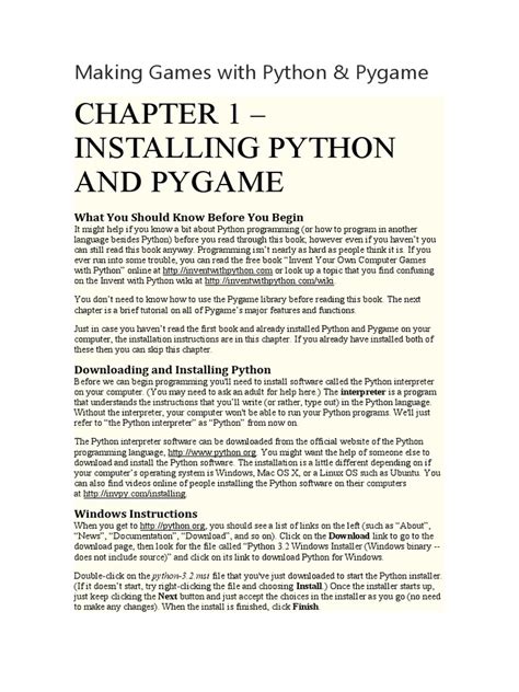 News Making Games With Python And Pygame Pdf Latest