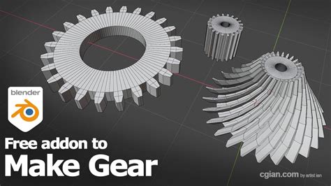 Making Gear In Blender