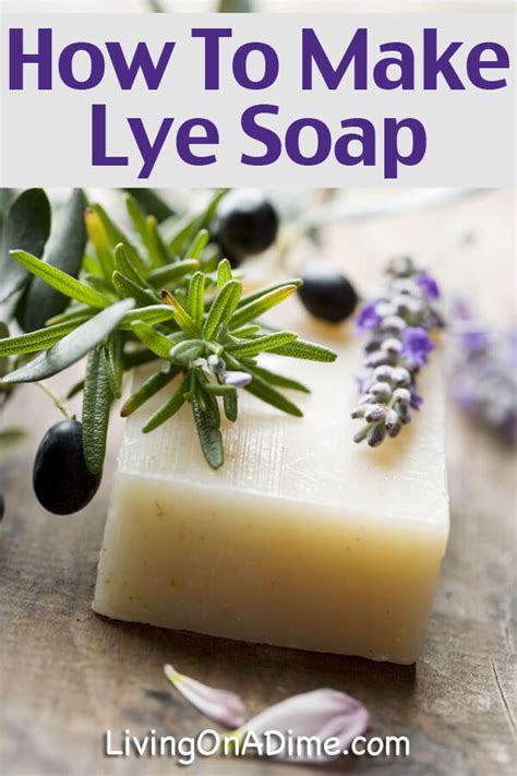 Making Homemade Lye Soap