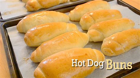 Making Hot Dog Buns Bread Machine