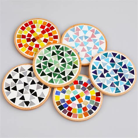Making Mosaic Coasters