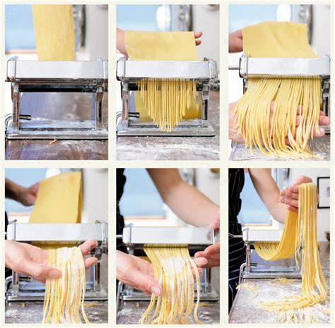 making pasta process