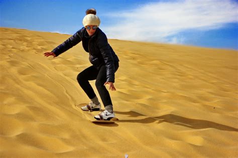 making sandboarding memories