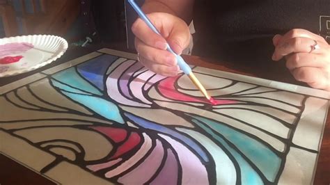 Making Stained Glass Paint
