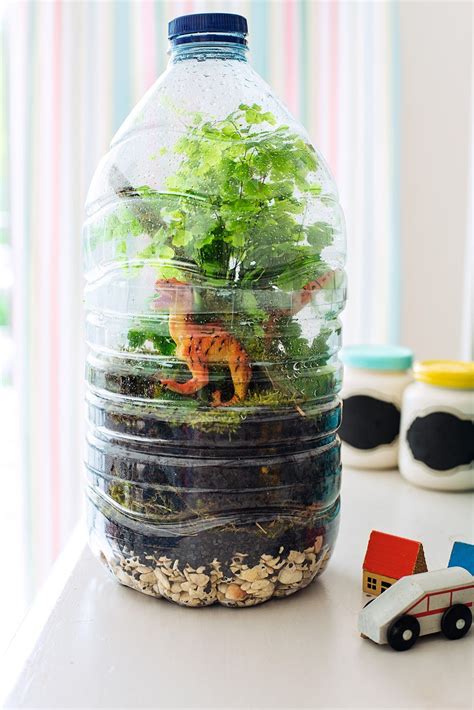 making terrariums with kids