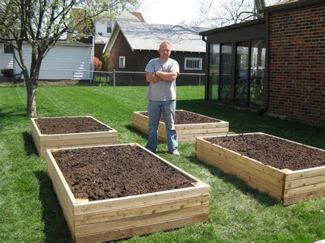 Making Vegetable Garden Boxes
