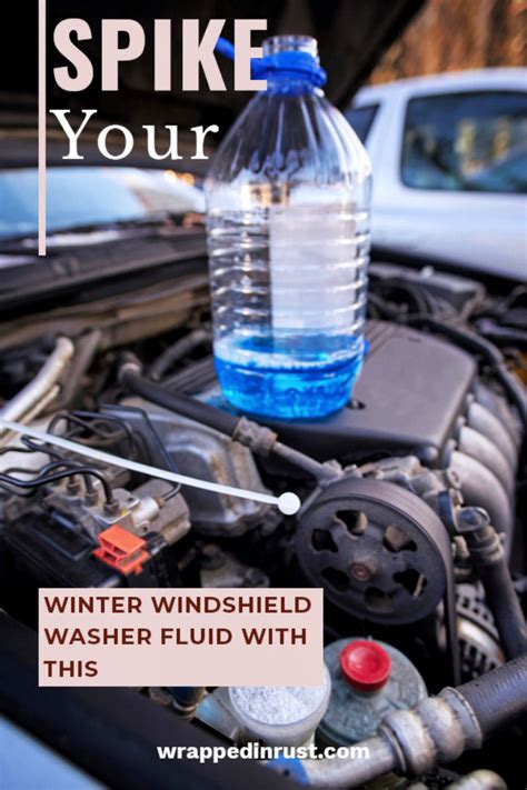 Making Windshield Washer Fluid For Winter