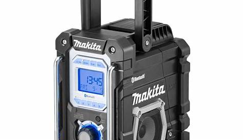 Makita Dmr106 Jobsite Radio With Bluetooth And Usb Charger Blue
