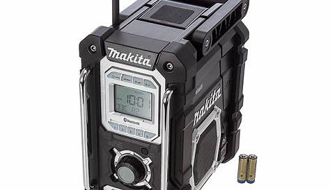 Makita Radio De Chantier Dmr106b MAKITA DMR106B BLACK Jobsite Bluetooth/USB