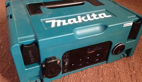 Makita Radio Usb With Bluetooth Reaer Phone Charger In