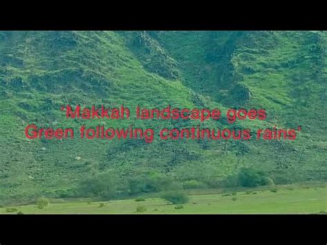 Makkah Landscape Goes Green