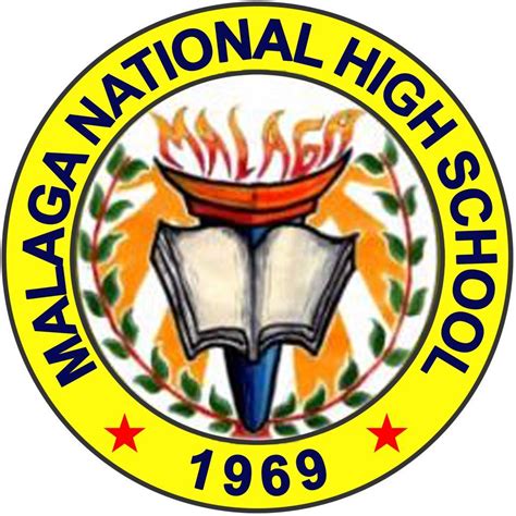 malaga national high school logo