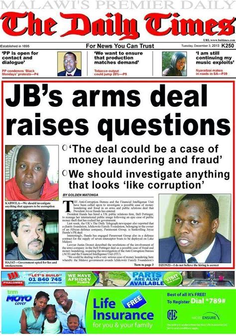 malawi daily times newspaper online
