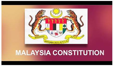 In Malaysia, government will propose four constitutional amendments to