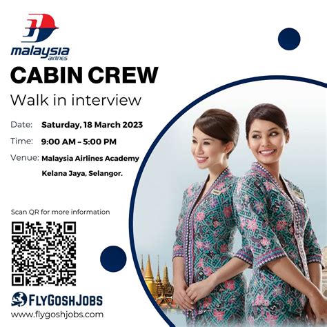 malaysia airlines cabin crew interview