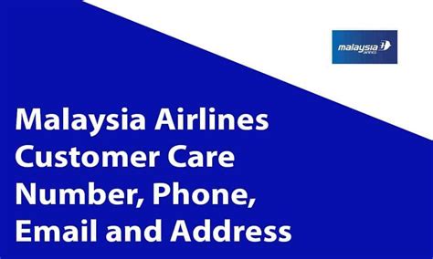 malaysia airlines contact number singapore