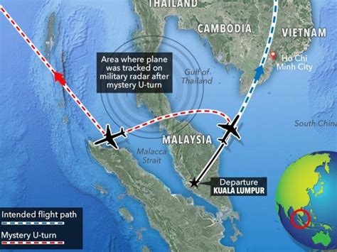 malaysia airlines flight 370 crash site