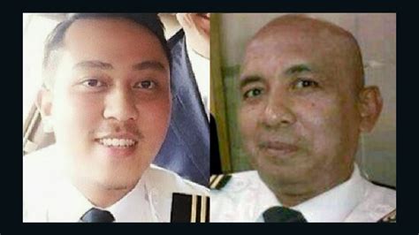 malaysia airlines flight 370 pilot names